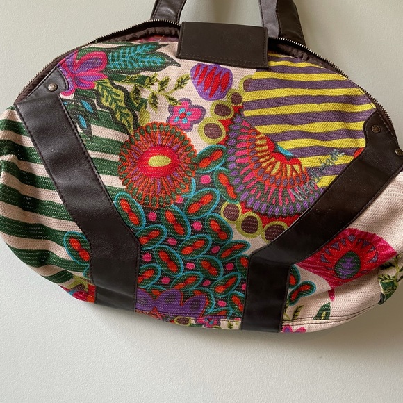 Desigual Purse Embroidered Floral Bag - Picture 9 of 9